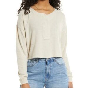 NWOT Nordstrom BP Crop Stitch Pullover – Size XL